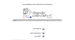 Desktop Screenshot of collie-web.net