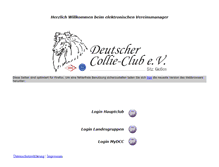 Tablet Screenshot of collie-web.net